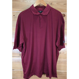 VTG Nike Golf Tiger Woods Polo Shirt Men XXL Performance Seamstress Special READ